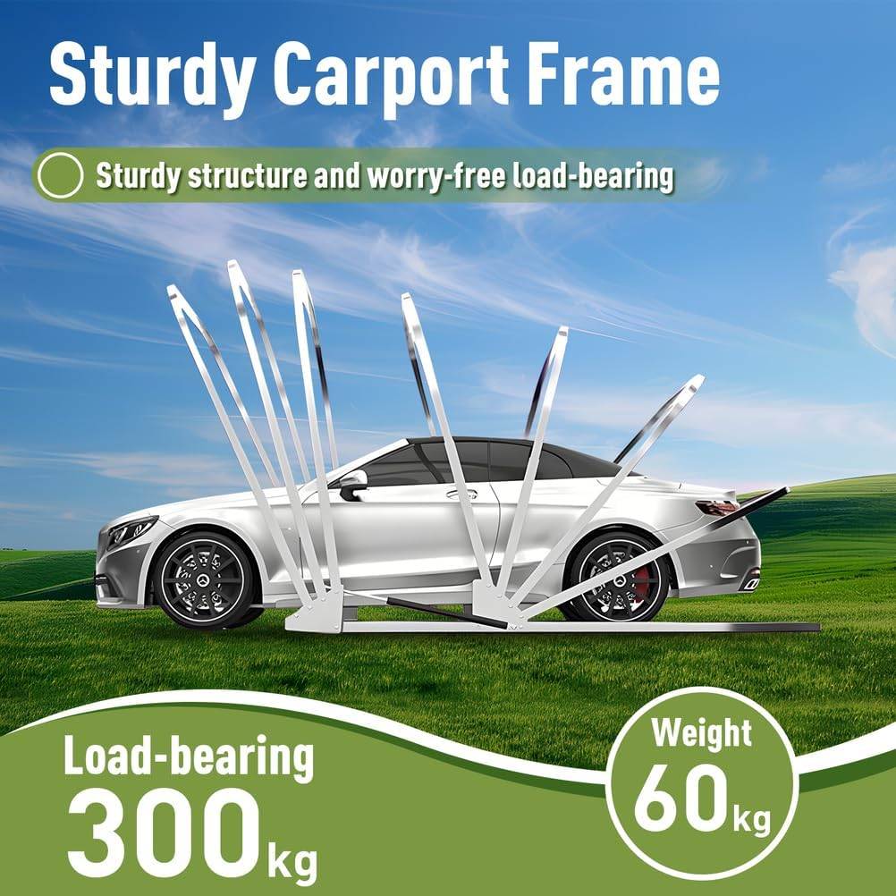 Semi-Automatic Retractable Carport