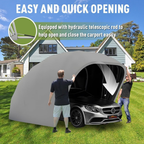 Semi-Automatic Retractable Carport