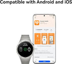 HUAWEI WATCH GT 4 Smart Watch for Women-Up to 7 days Battery Life-Fitness Tracker Compatible with iOS & Android - 24H Health Monitoring including specific Women Health Management - Leather White