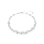 Swarovski Silver Constella Round Cut Rhodium Plated Necklace
