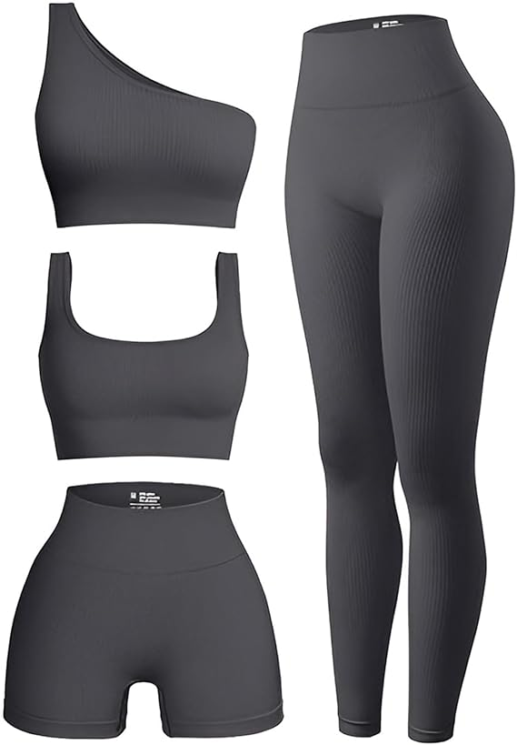 OIERD Women's Workout Sets (Pack of 2)