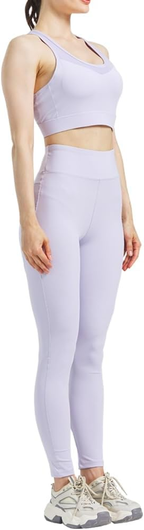 Nesyd Women's 1 Piece Workout Sets Yoga Outfits Sport Running Fitness Exercise Gym Athletic Tracksuits Sportwear Activewear