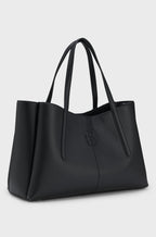 Tote bag with padded Double B monogram