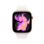 Apple Series 11 42mm Waterproof Smart Watch GPS + Cellular (2025) Rose Gold S/M